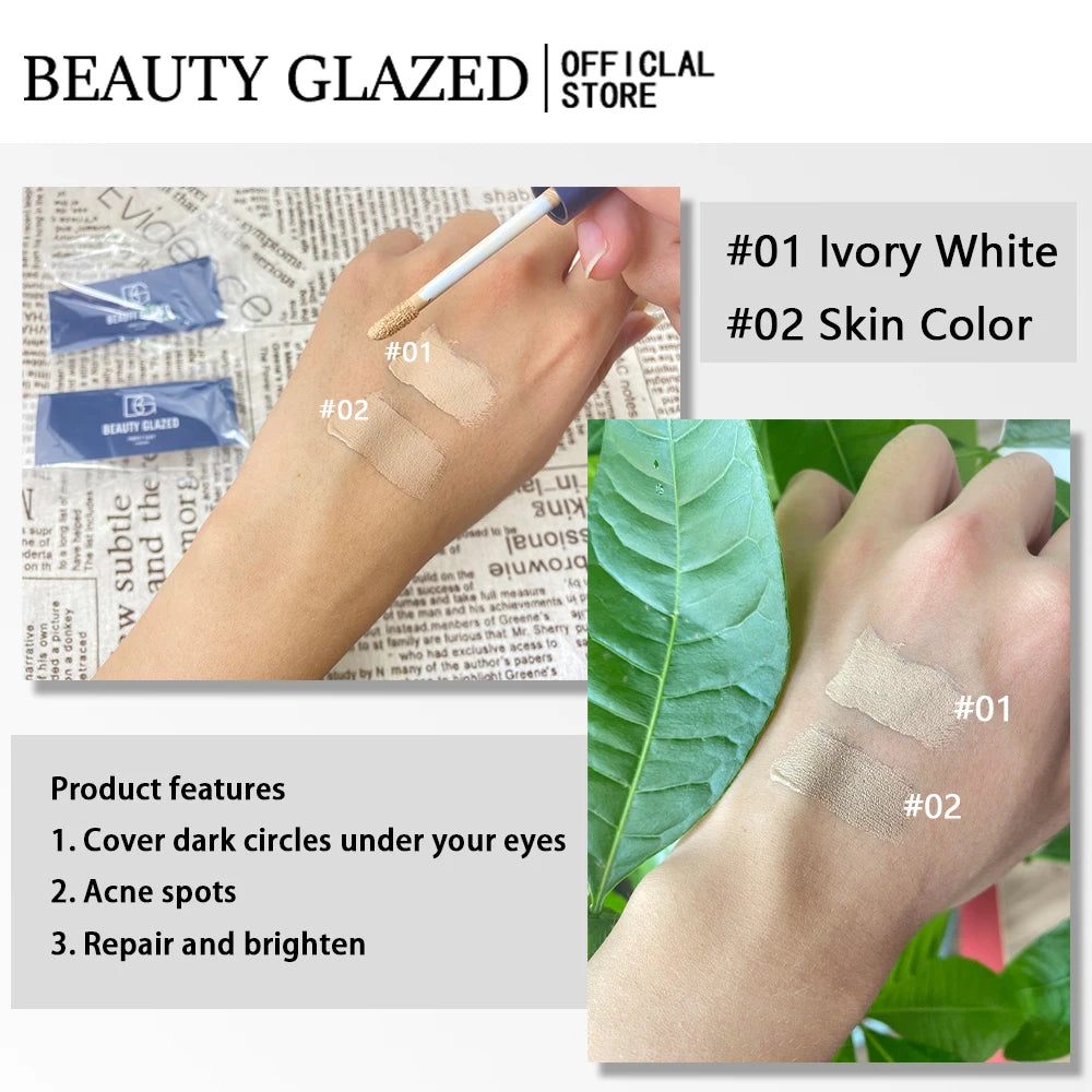 BEAUTY GLAZED Makeup Cover Base Primer Concealer Palette Cream Base