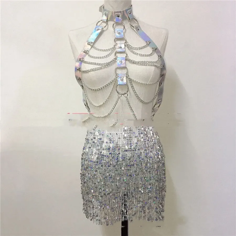 Body Chain and Skirt Set