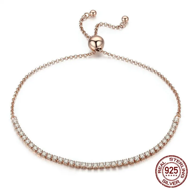 Star Zircon 925 Silver Bracelet