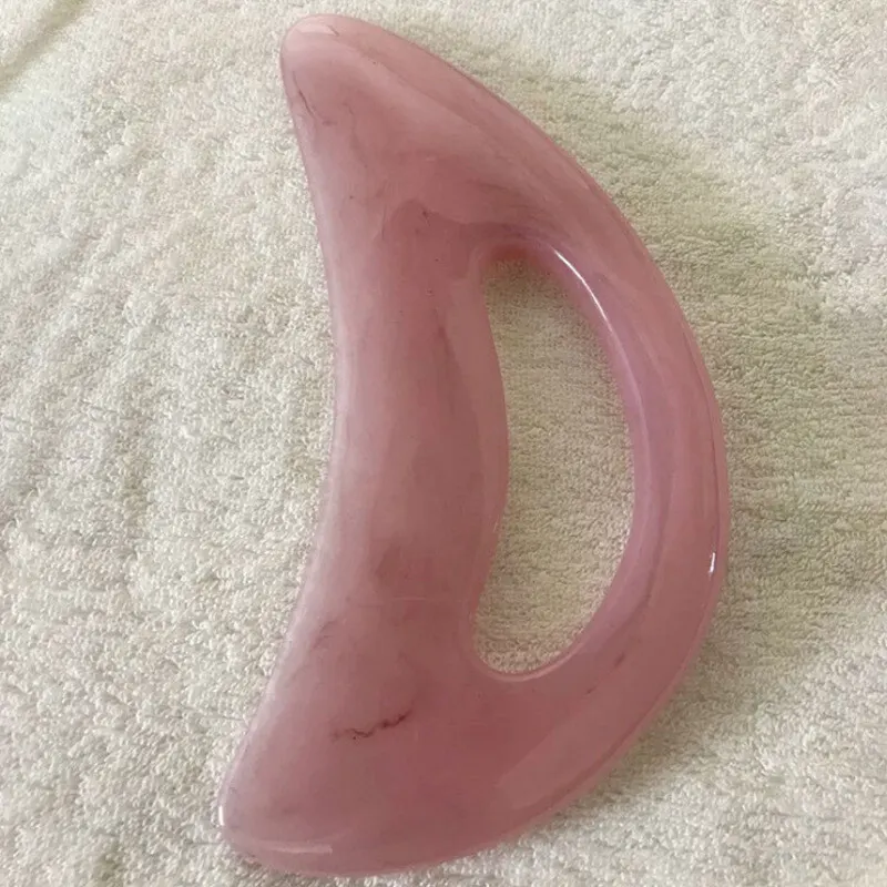 Pink Resin Body Gua Sha Massage Tool