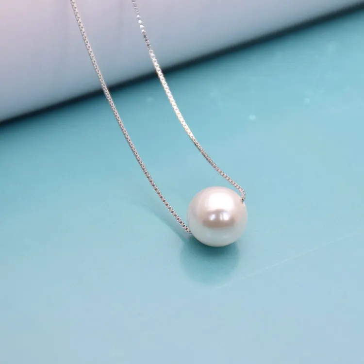 Pearl Geometric Clavicle Necklace