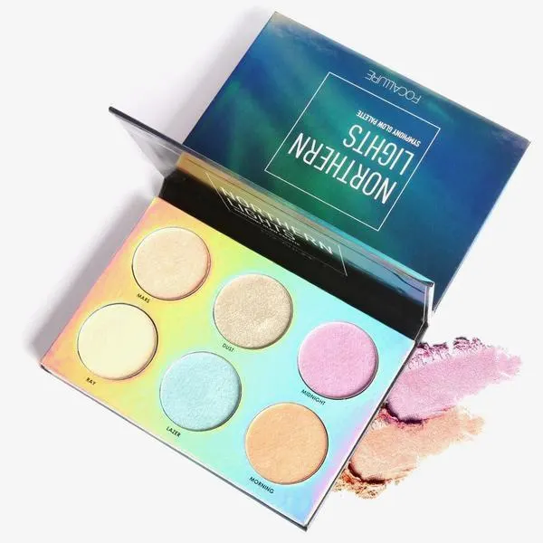 Six-Shade Shimmer Bronzer Palette
