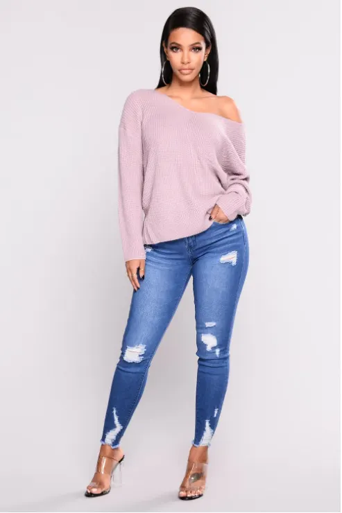 High-Waist Stretch Slim Pencil Trousers