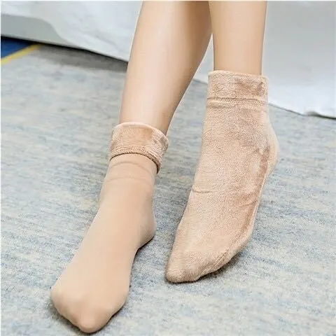 Plus Velvet Thick Tube Socks