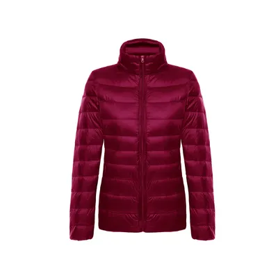 Light Duck Down Short Puffer Coat