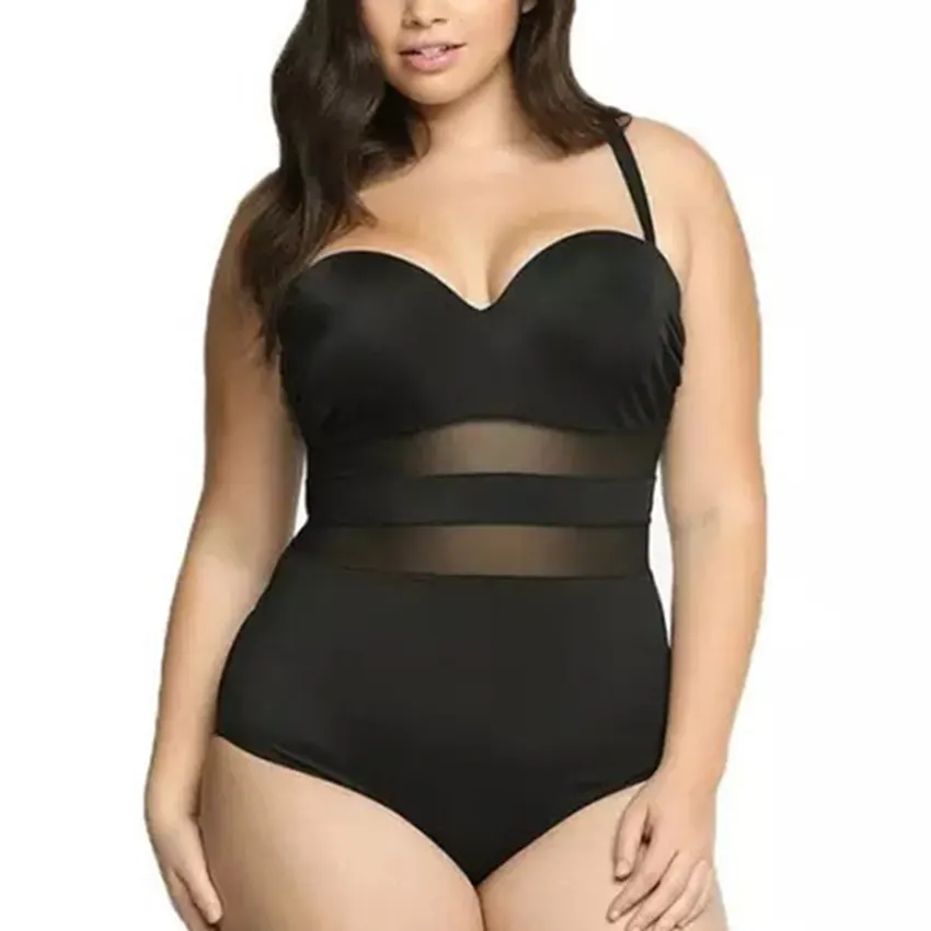 Plus Size Padded Swimsuit