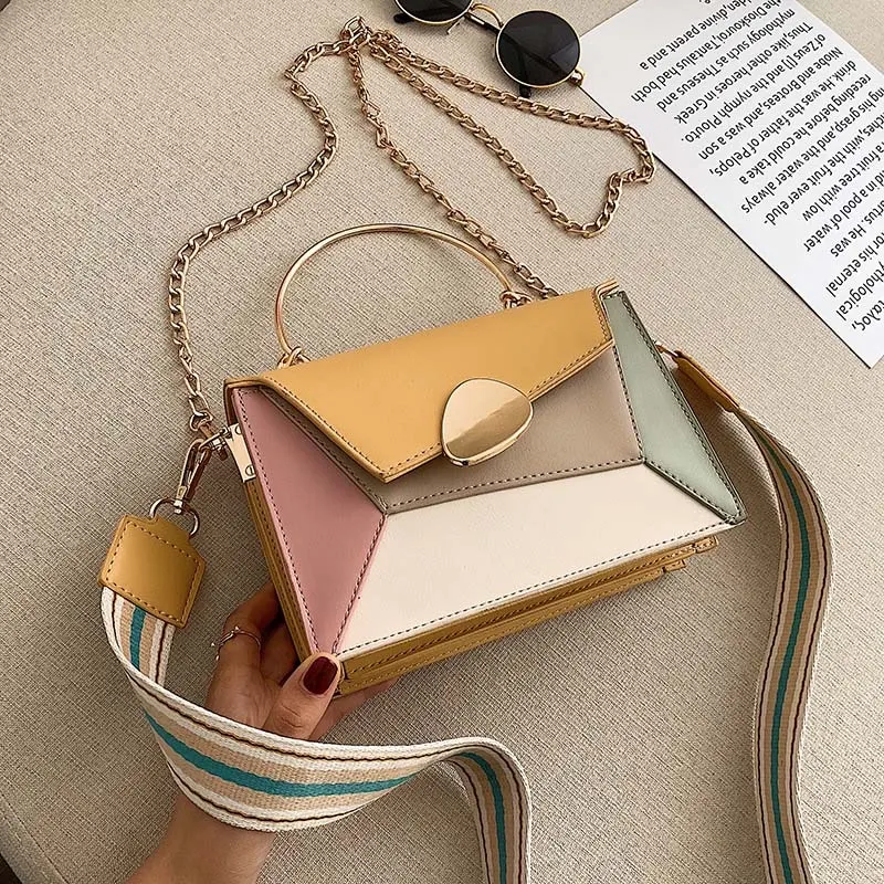 Compact PU Crossbody Bag