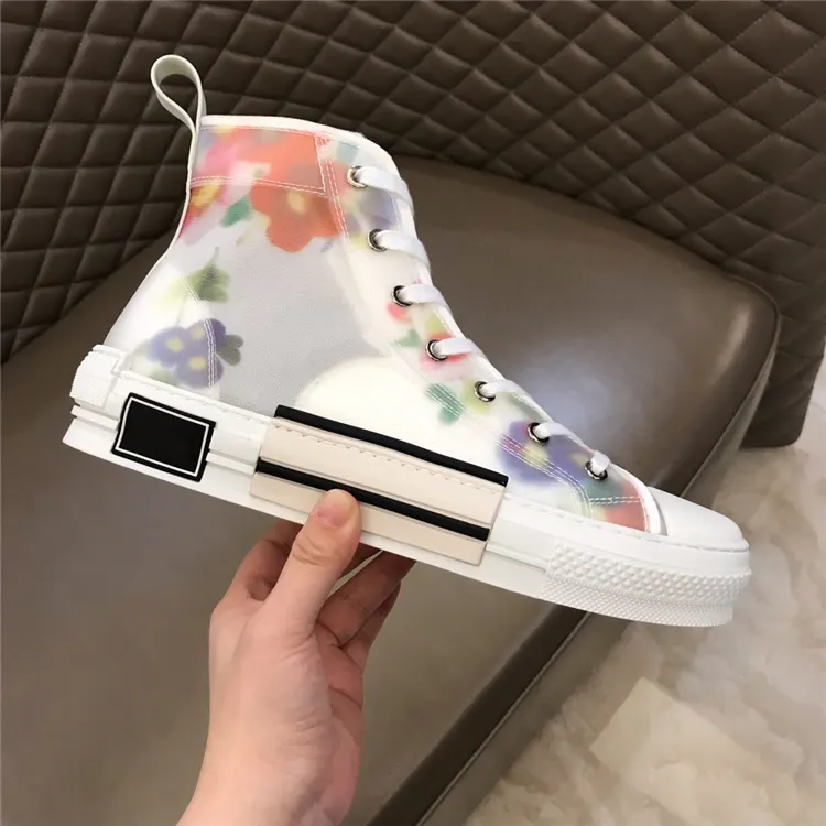 High-Top Dinosaur Graffiti Sneakers