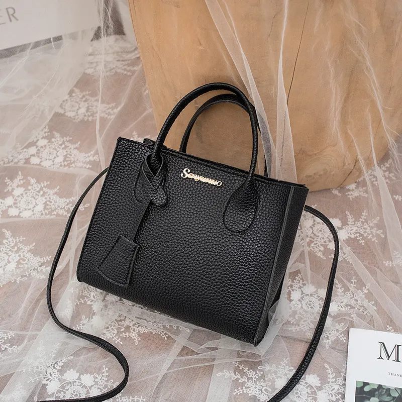 Letter Detail One-Shoulder Phone Bag