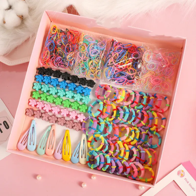 Geometric Resin Hair Pin and Tie Gift Set