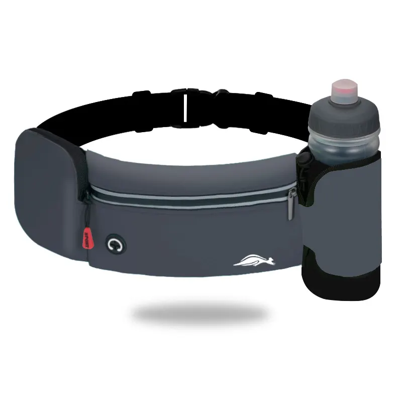 Adjustable Running Belt with Bottle Sleeve