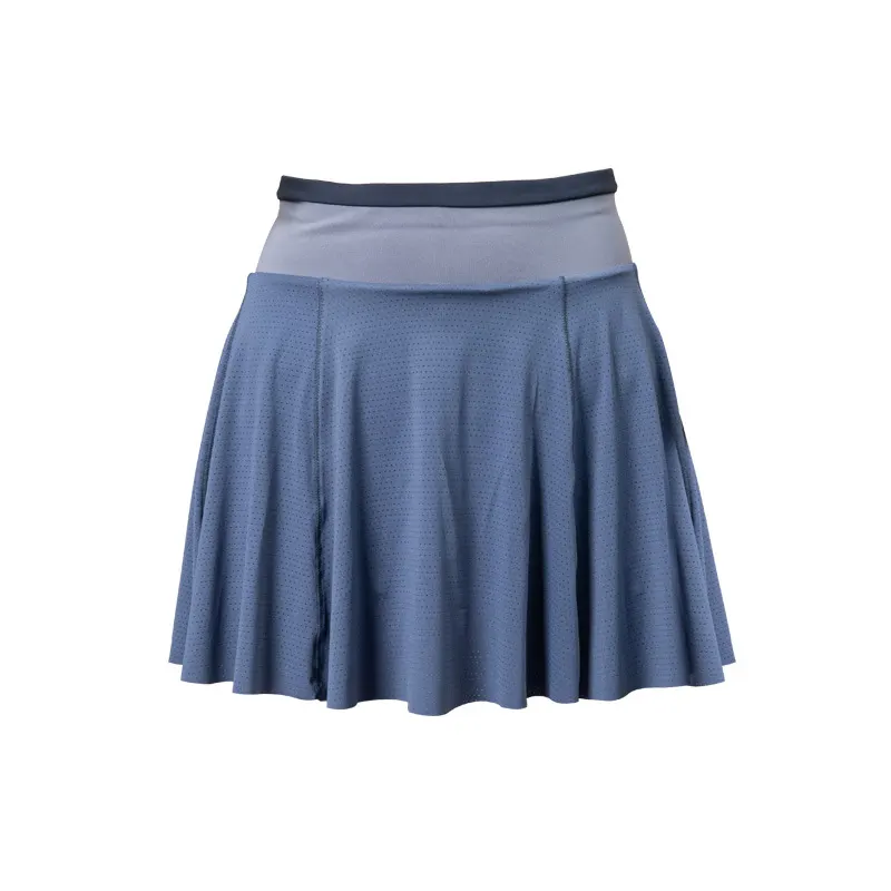 High-Waist Tennis Skort with Phone Pocket