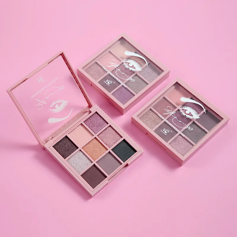 Nine-Shade Eyeshadow and Blush Palette