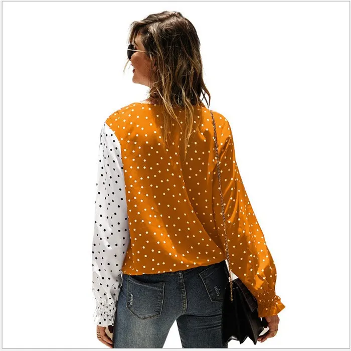V-Neck Longline Stitch-Detail Top