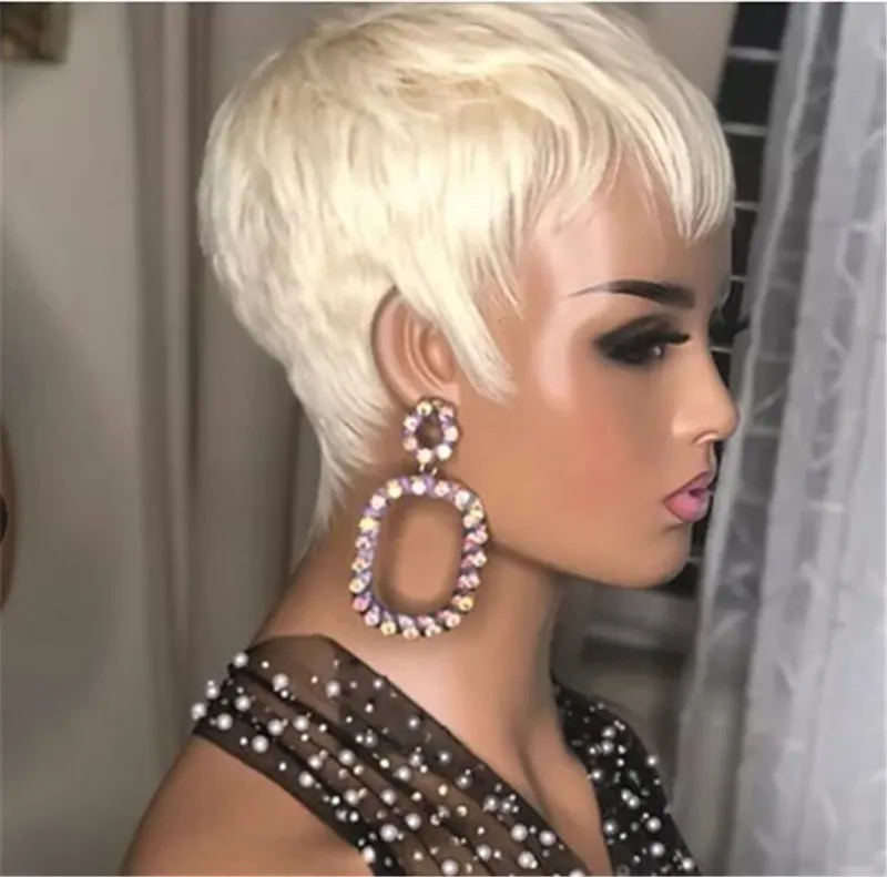 Short Straight Synthetic Wig