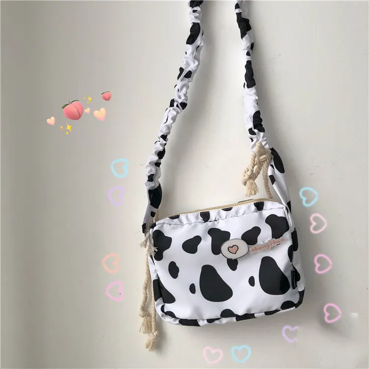 Soft Geometric Print Crossbody Bag