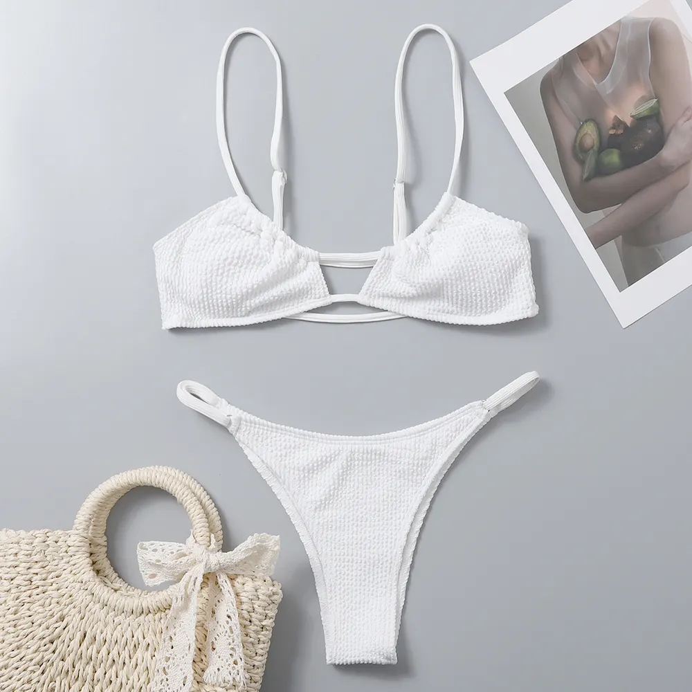 Adjustable Padded Two-Piece Bikini