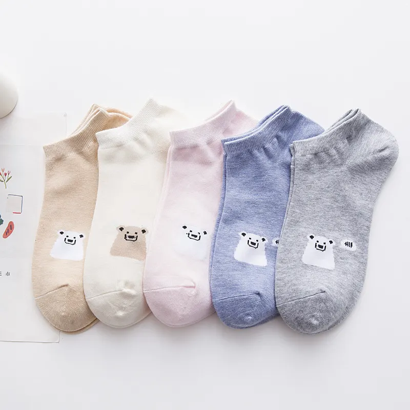 Cotton Low-Cut Boat Socks