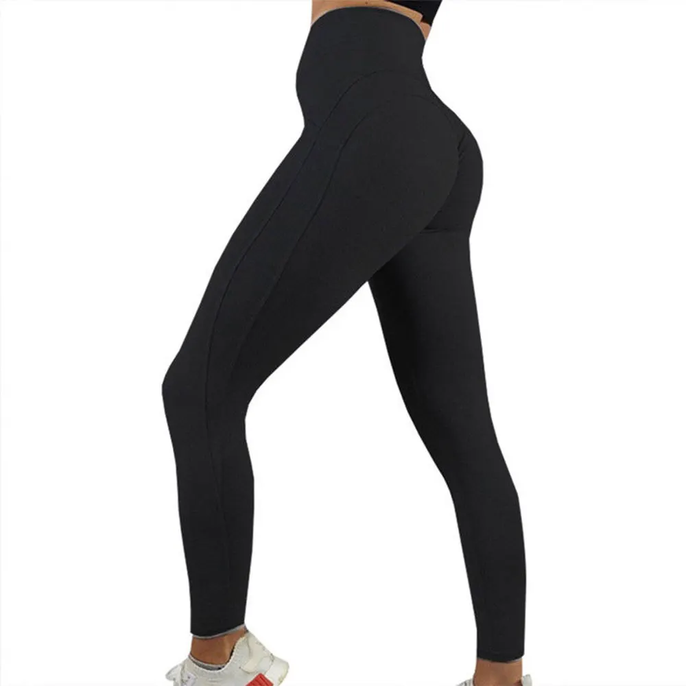 High-Waist 4D Stretch Yoga Leggings