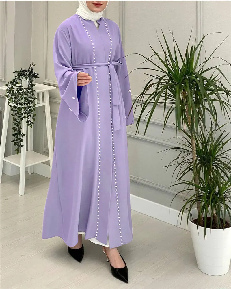 Flowing Kaftan Maxi Dress