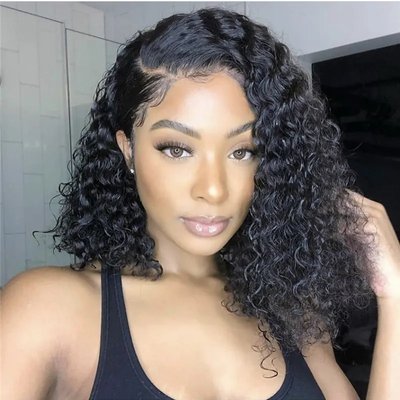 Small Curl Lace Front Wig