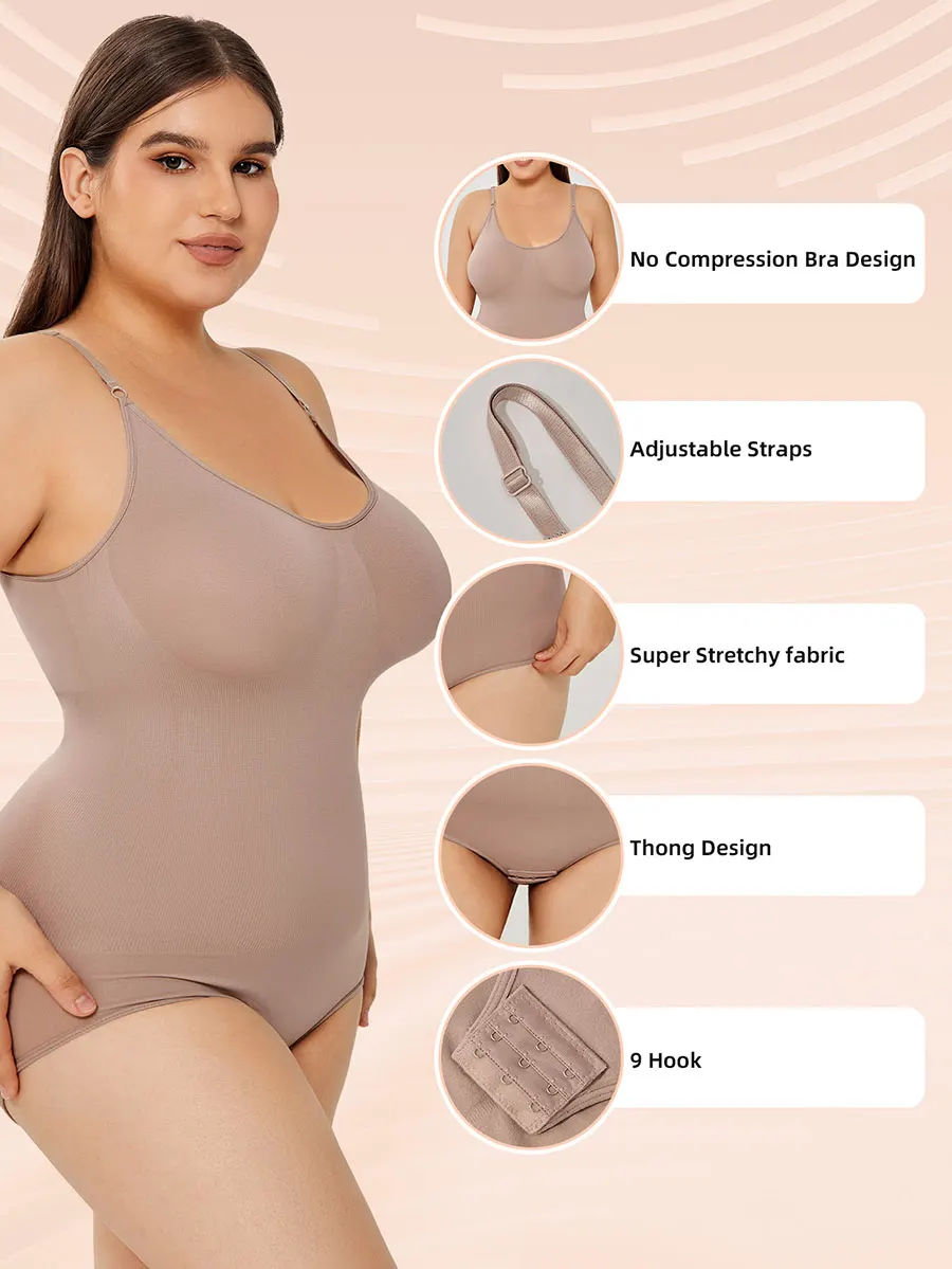 Full Bust Tummy Control Shaping Bodysuit