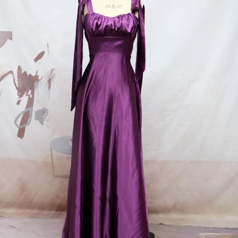 Sleeveless Camisole Evening Gown