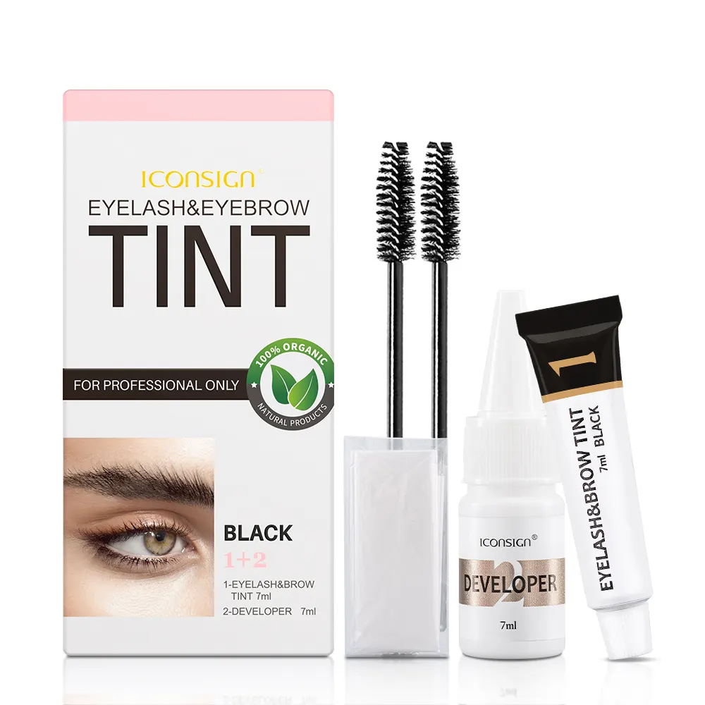 Brow and Lash Tint Kit, 3 Shades