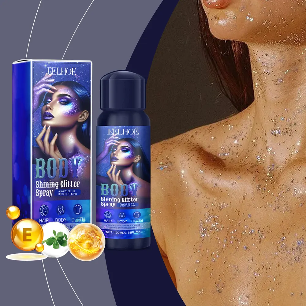 Shimmer Highlighter Spray, Natural Finish