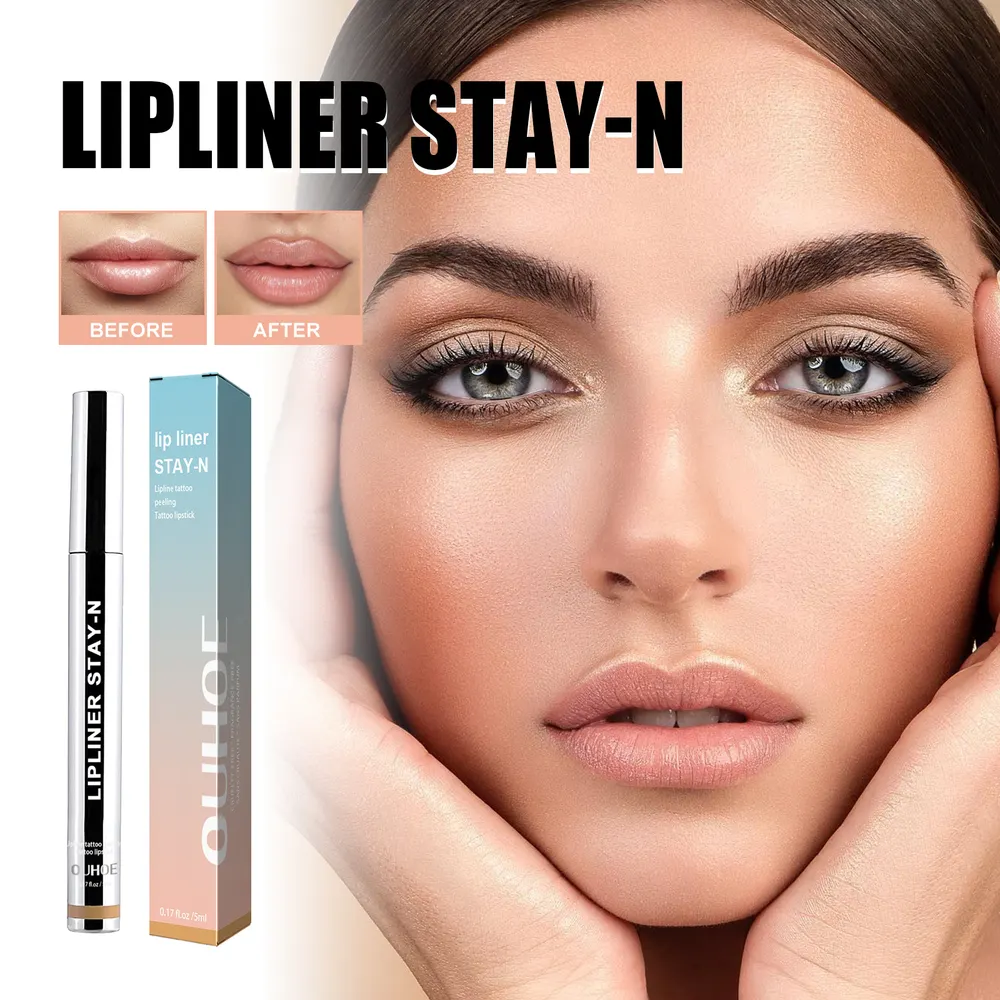 Peel-Off Lip Liner Tint, Light Brown