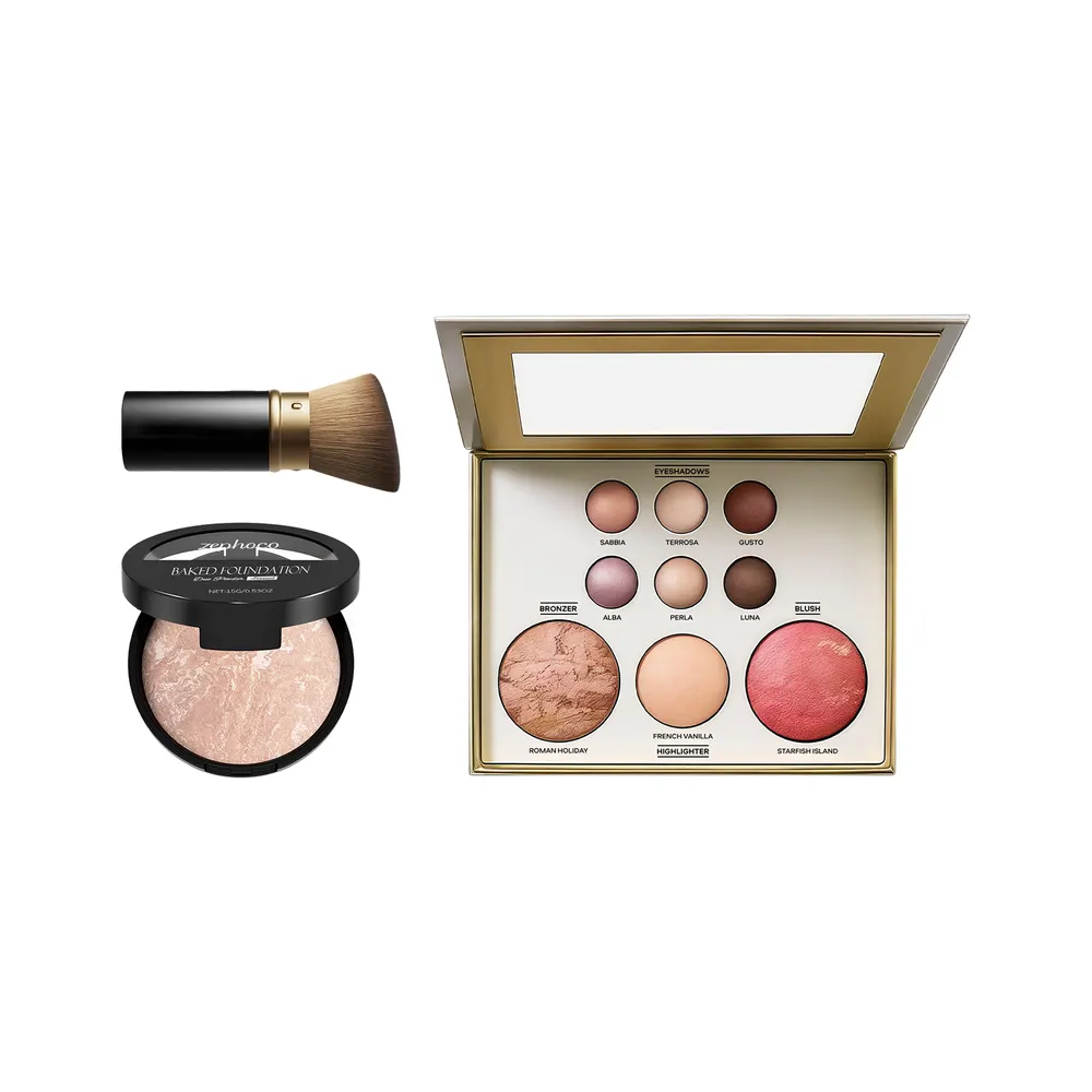Multi-Use Makeup Palette and Brush Case