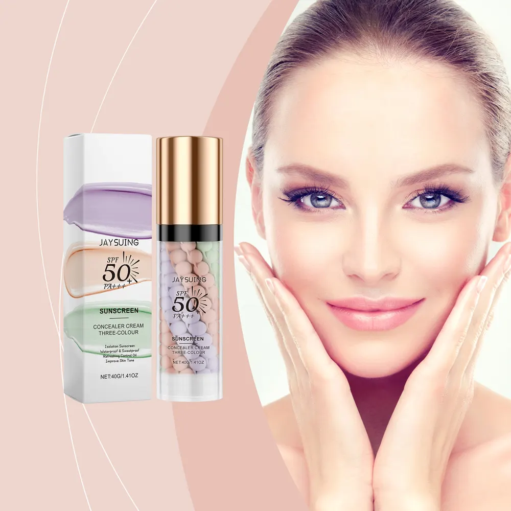 Tri-Color Protective Barrier Cream Concealer