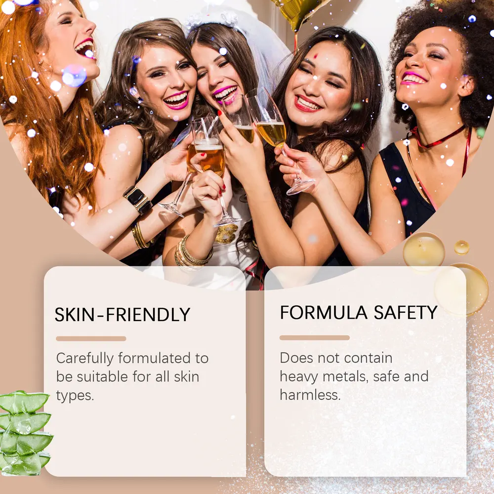 Body Glitter Lotion with Mica