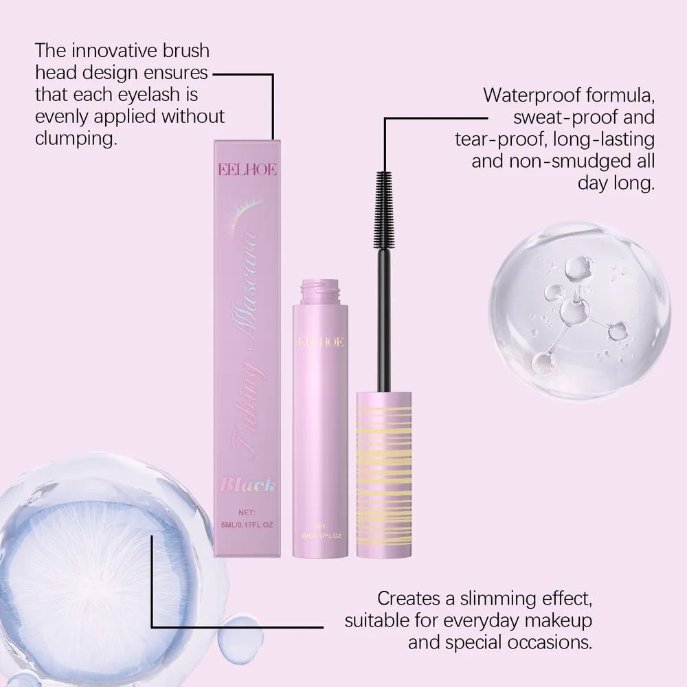 Long-Wear Natural Mascara in Black