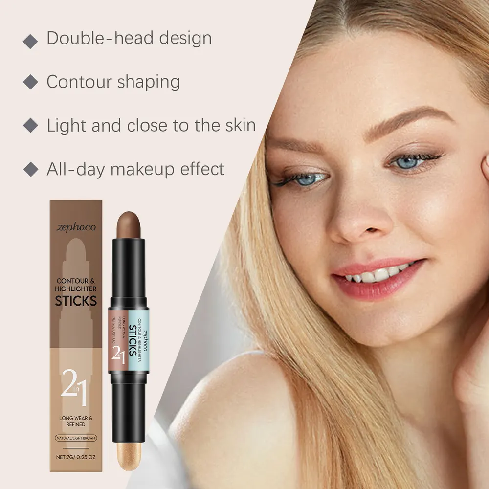 Light Coffee Natural Finish Highlighter