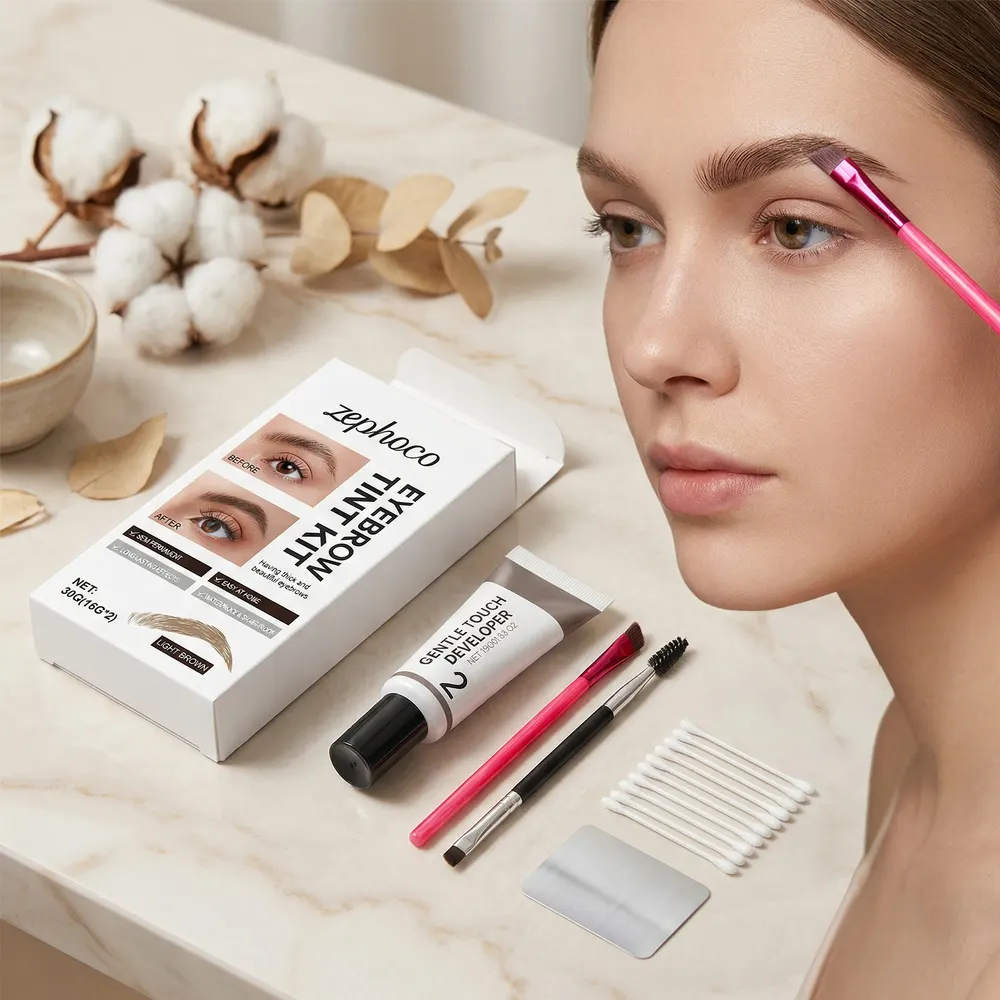Two-Step Light Brown Brow Tint Set