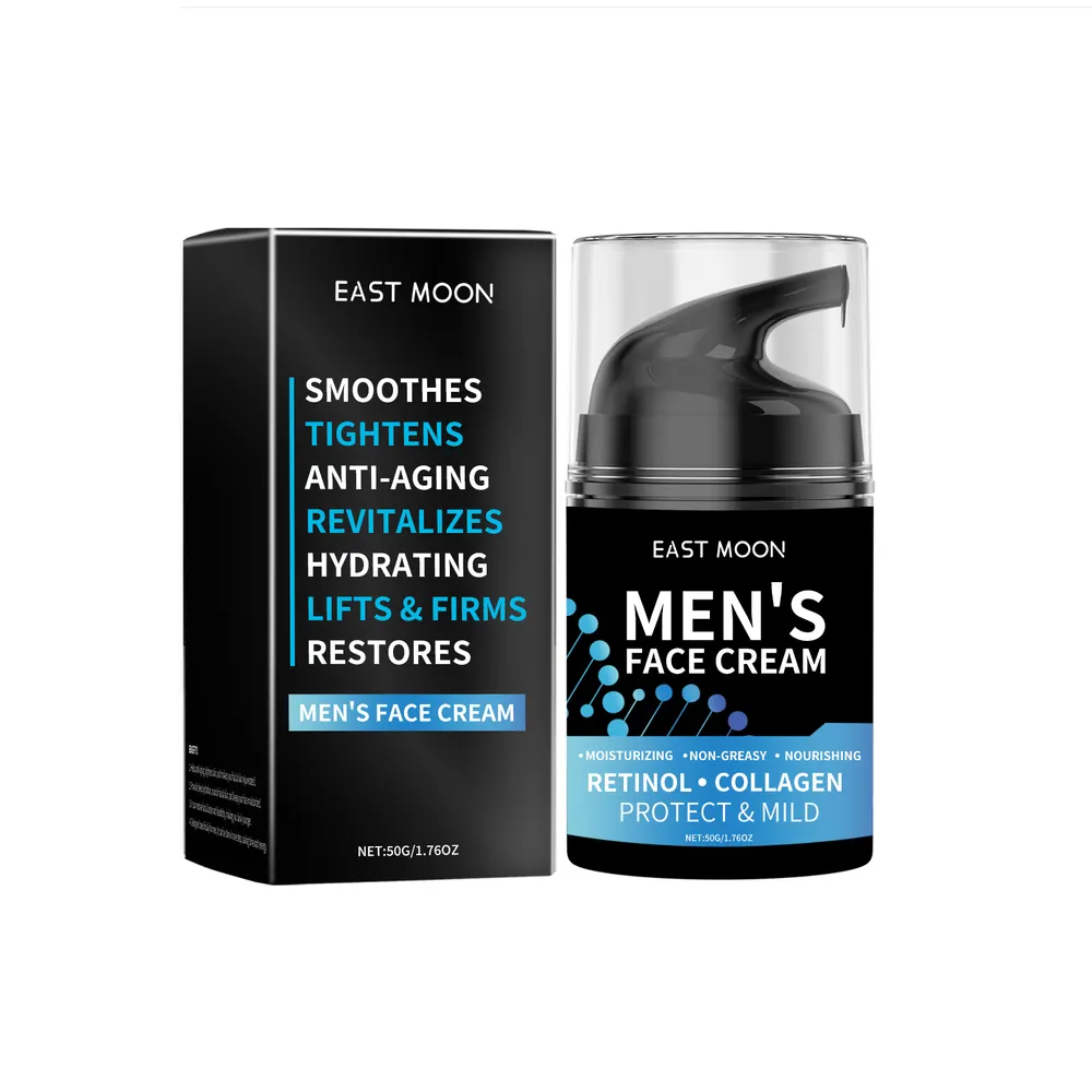 Men's Retinol Face Cream, Hyaluronic Acid