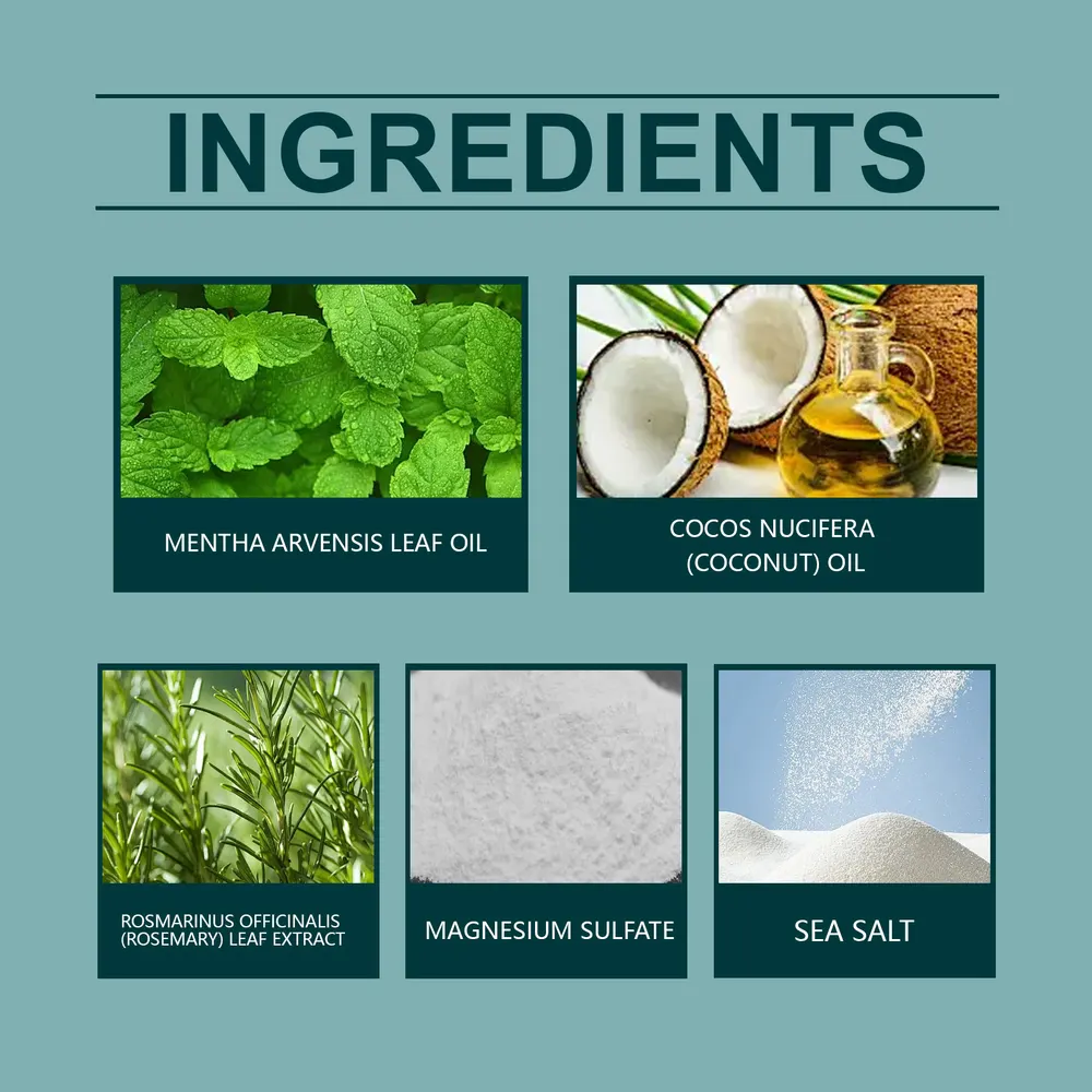 Mint and Coconut Foot Soak Salt