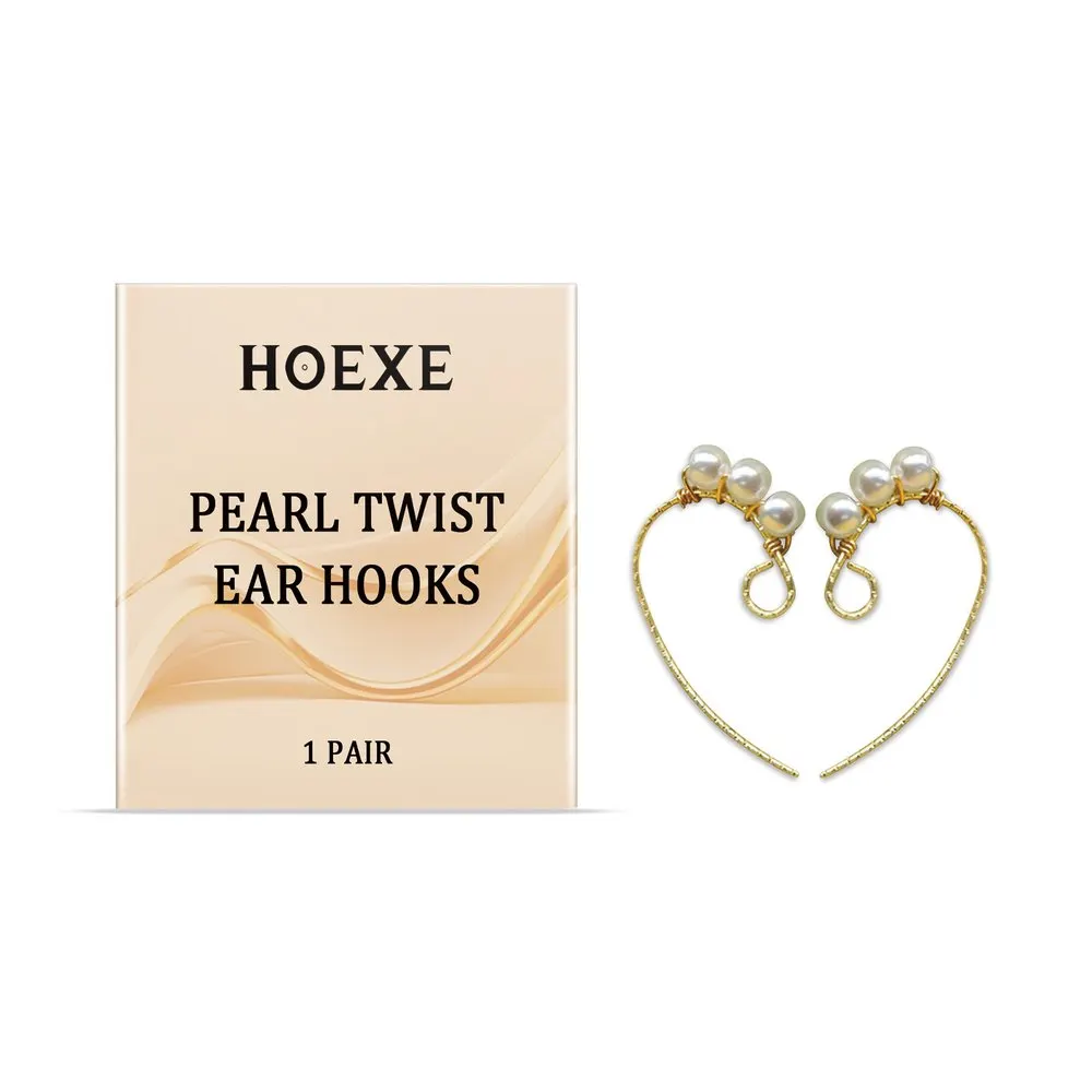 Twist Pearl Ear Hooks