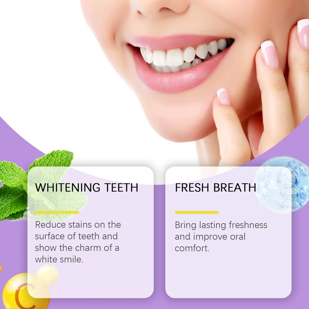 Purple Tooth Powder for Fresh Breath