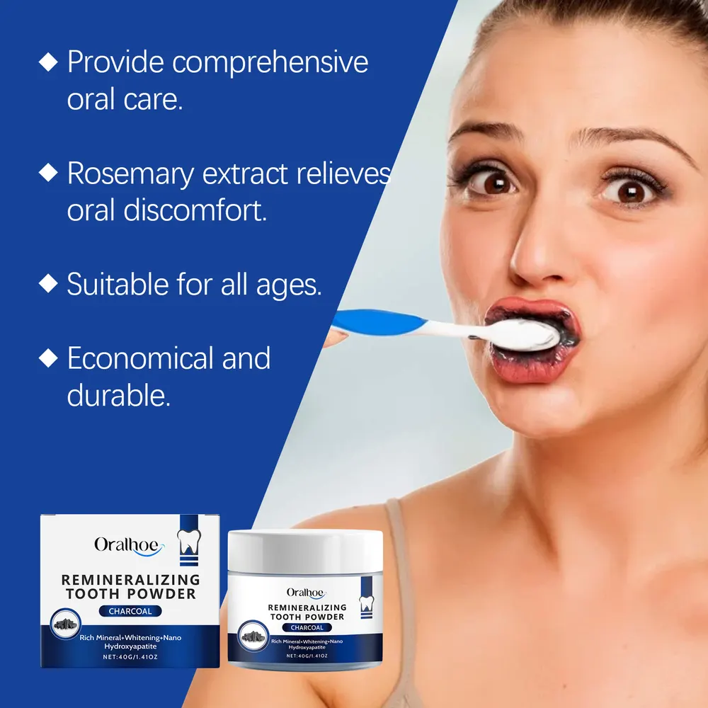Bamboo Charcoal Tooth Powder