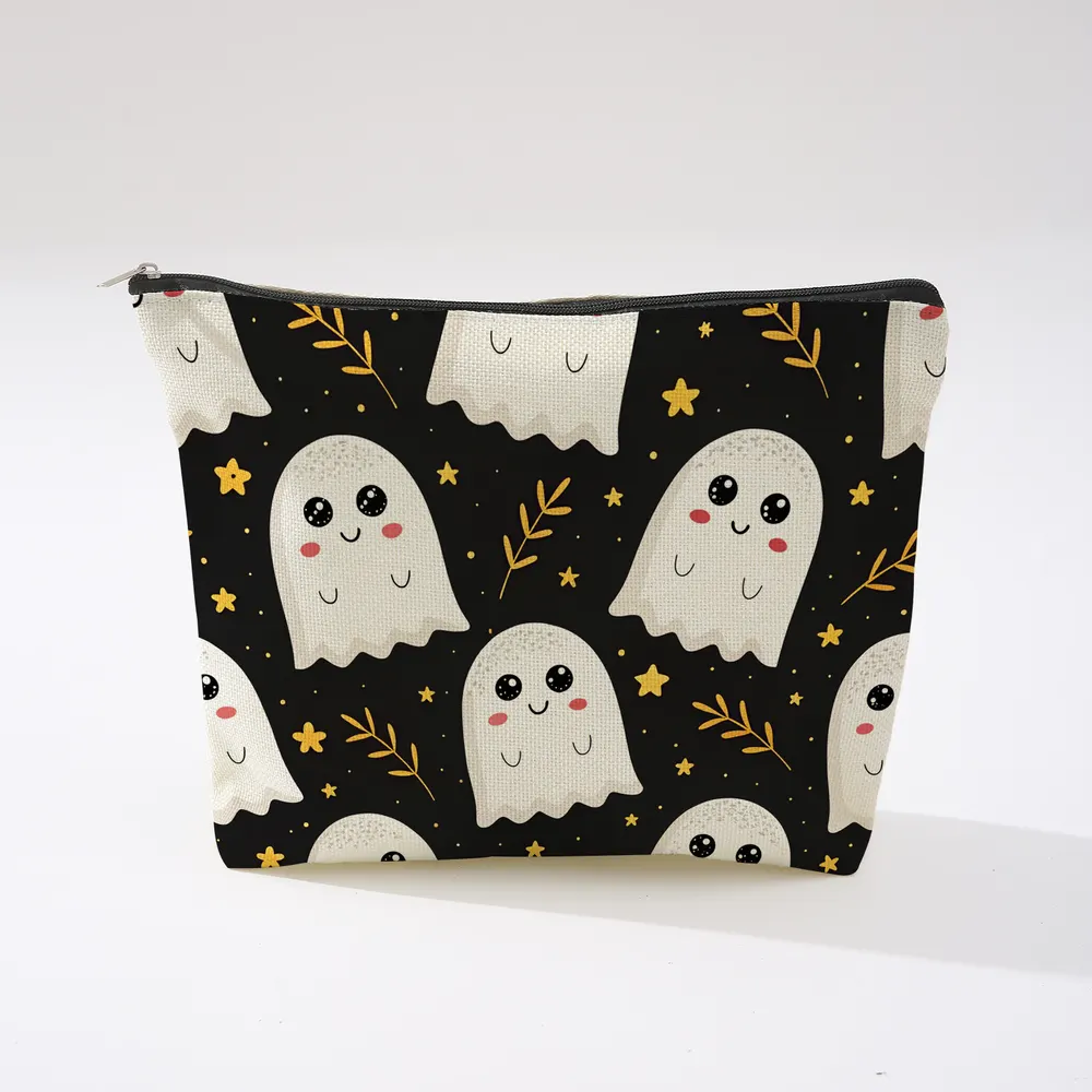 Halloween Print Cosmetic Pouch