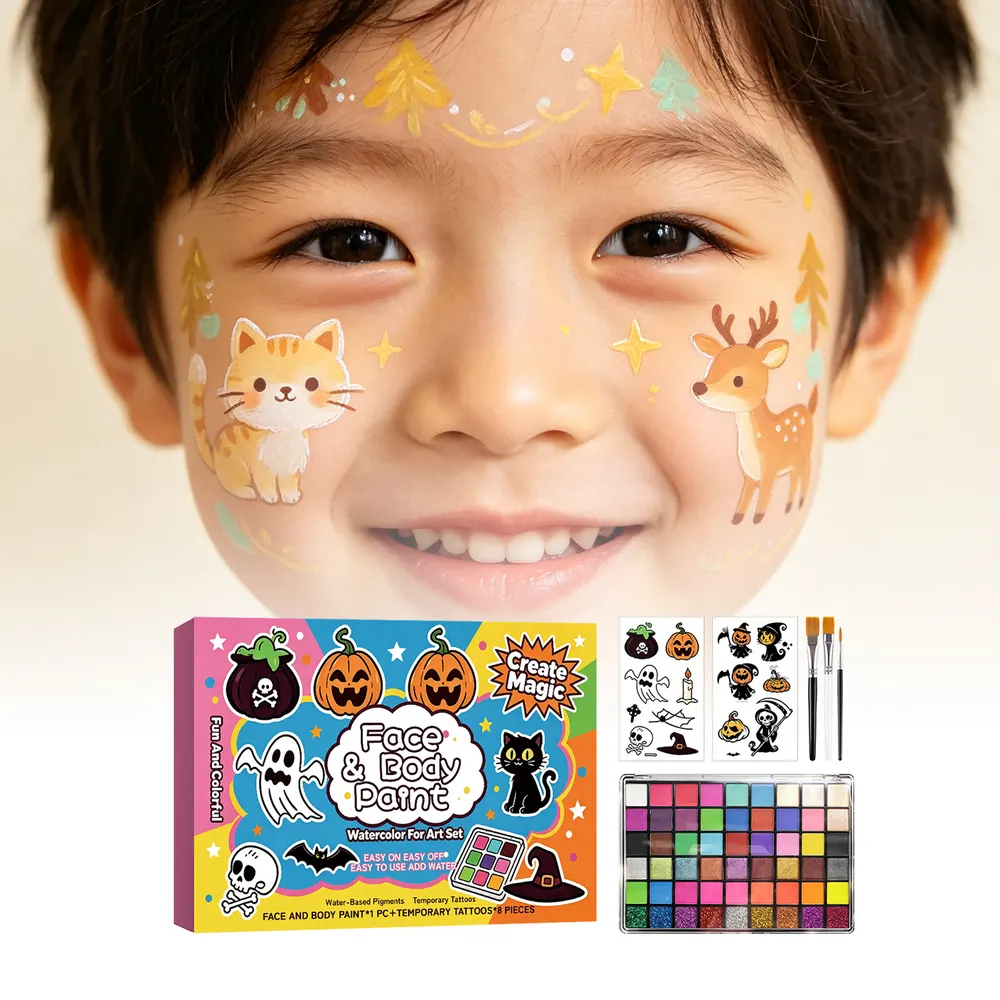 Watercolour Face and Body Paint Set