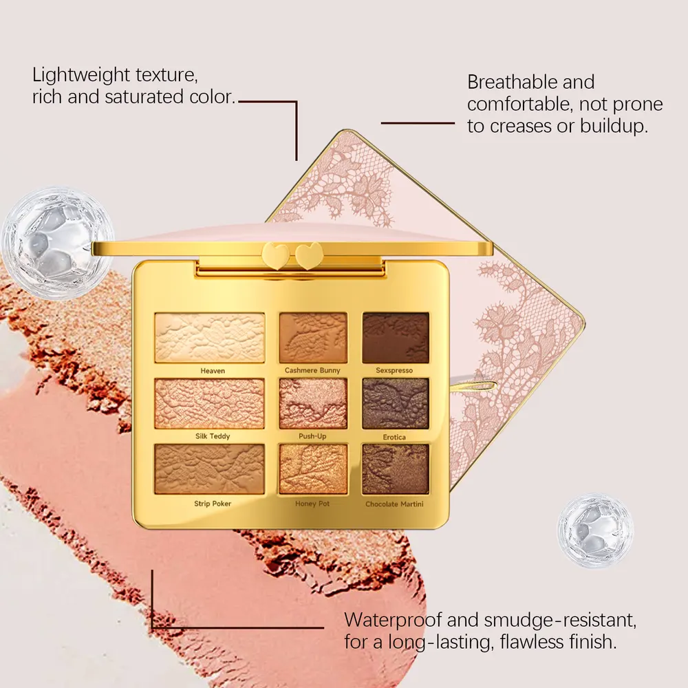 9-Color Mineral Eyeshadow Palette