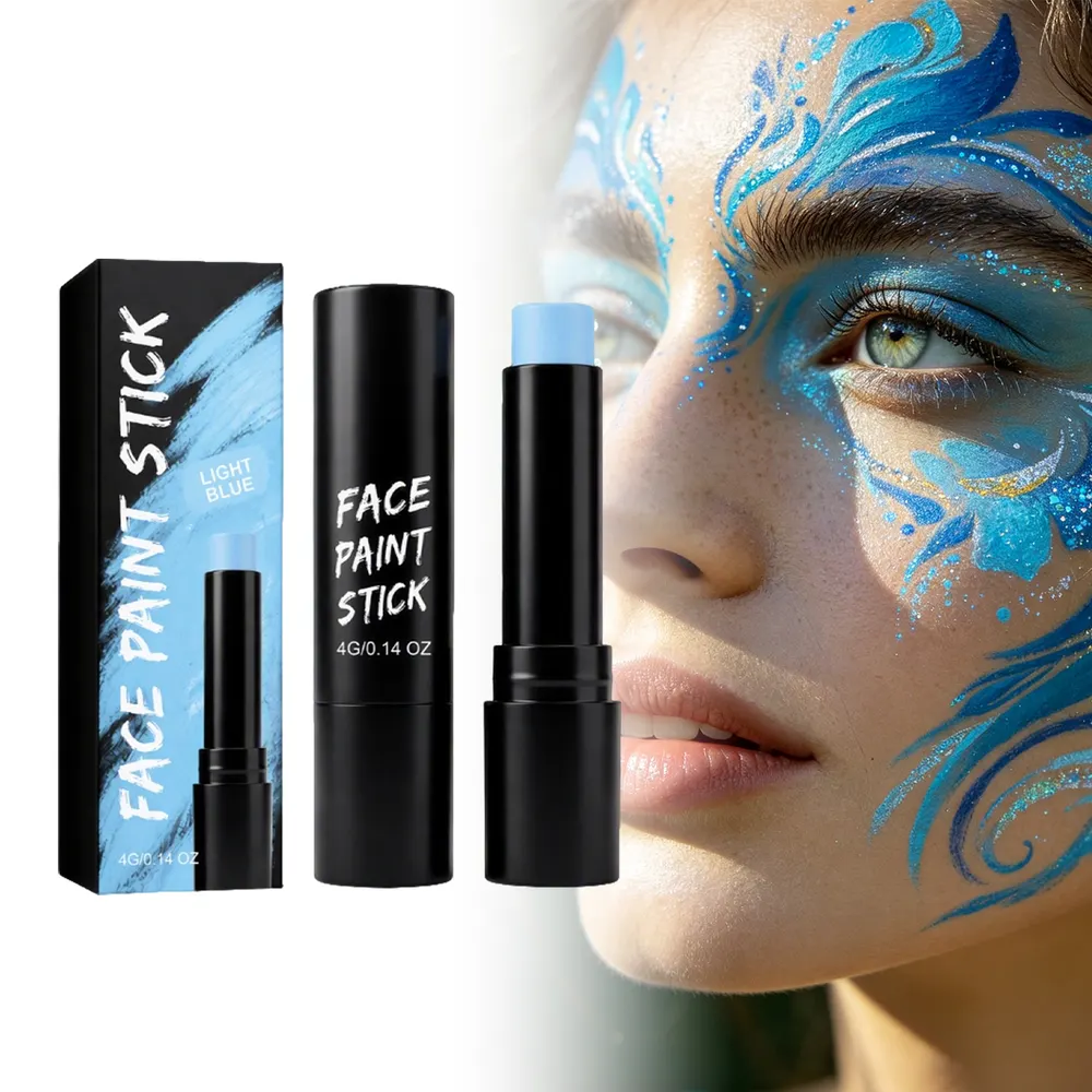 Soft Blue Face and Body Paint Stick