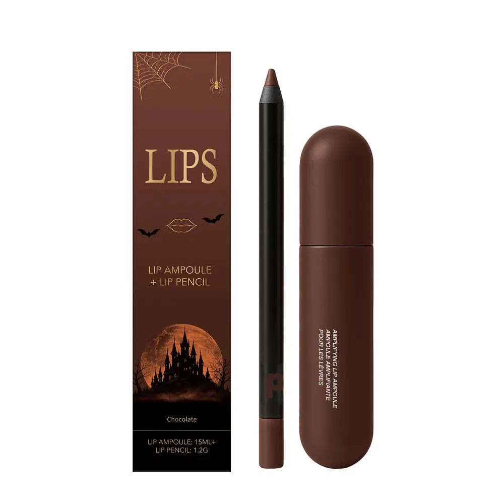 Chocolate Lip Liner and Lip Ampoule Duo