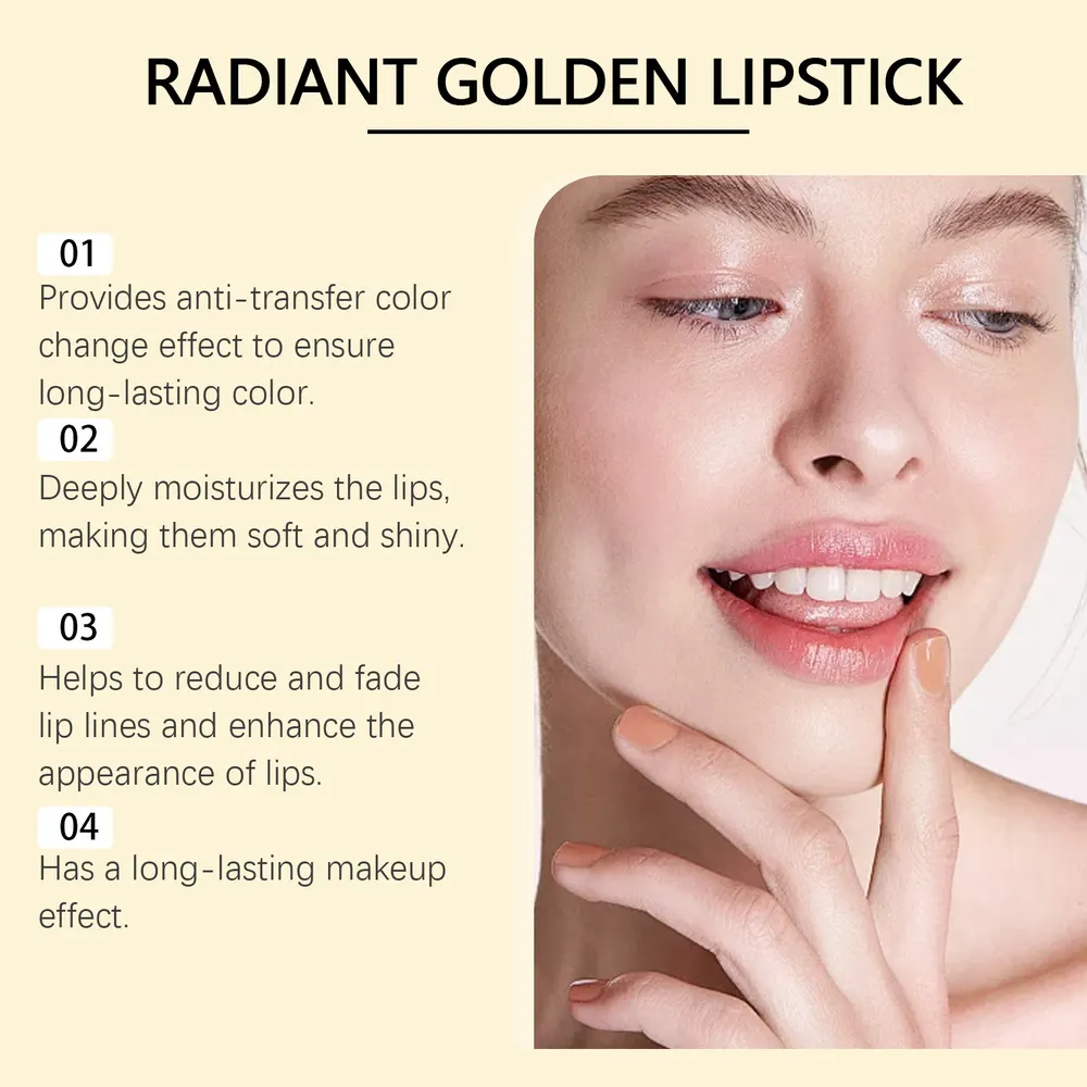 Gold Foil Moisturizing Lipstick