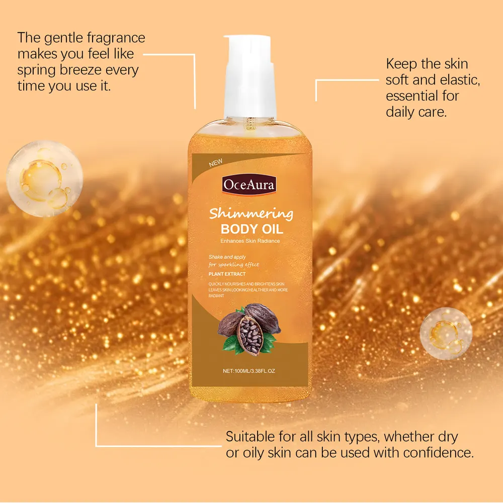 Shimmering Vitamin E Body Oil