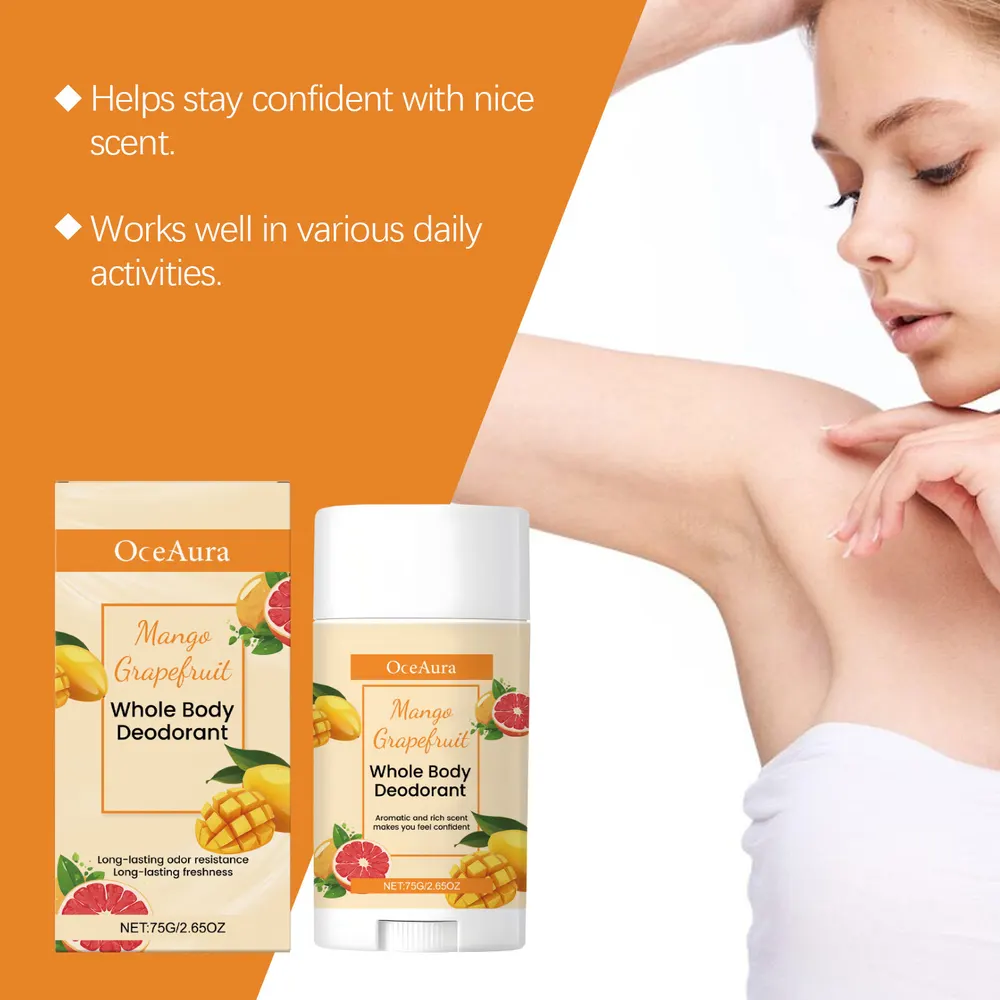 Mango and Grapefruit Deodorant Stick