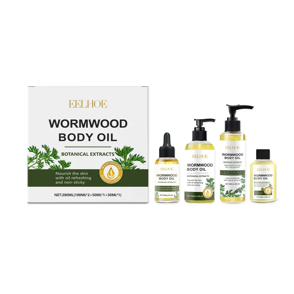 Wormwood Body Oil Massage Set